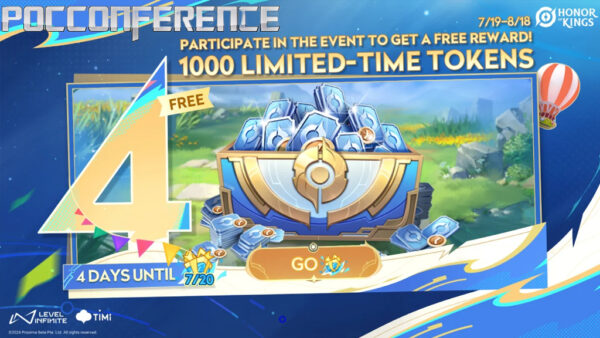 Cara Dapat 1.000 Limited-Time Token Gratis di Honor of Kings (HOK)